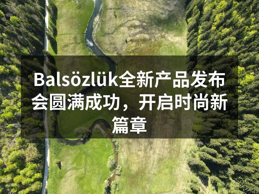 Balsözlük新品发布会现场气氛热烈